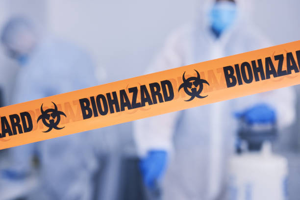 Professional Crime Scene Cleanup technician working in Hampton, NE